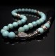 Rosary made of natural stone Turquoise 33 beads