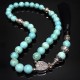 Rosary made of natural stone Turquoise 33 beads