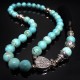 Rosary made of natural stone Turquoise 33 beads