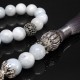 Rosary Crown made of natural stone Blue agate