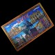 Fridge magnet in a rectangular frame Lviv