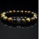 Men's bracelet made of natural stone Hawkeye