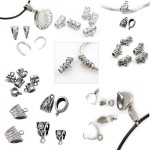 Accessories for jewelry, key chains and art supplies