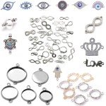 Accessories for jewelry, key chains and art supplies