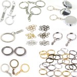 Accessories for jewelry, key chains and art supplies