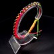 Braided nylon cord bracelet with rhinestones, size: 16 cm+ with regulation.