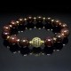 Bracelet made of natural stone Garnet