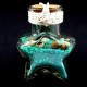 Sea souvenir glass bottle in the form of a star