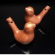 Souvenir ceramic water whistle in the form of a bird, size: 6.5x8x3.8 cm