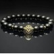 Men's bracelet made of natural stone Shungite