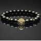 Men's bracelet made of natural stone Shungite