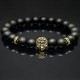 Men's bracelet made of natural stone Shungite