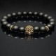 Men's bracelet made of natural stone Shungite