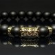 Men's bracelet made of natural stone Shungite