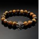 Men's bracelet made of natural stone Tiger Eye