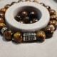 Men's bracelet made of natural stone Tiger Eye