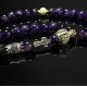 Rosary made of natural stone Amethyst 33 beads