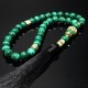 Rosary Crown made of natural stone Malachite