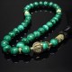 Rosary Crown made of natural stone Malachite