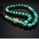 Rosary Crown made of natural stone Malachite