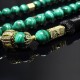 Rosary Crown made of natural stone Malachite