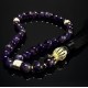 Rosary made of natural stone Amethyst 33 beads