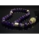 Rosary made of natural stone Amethyst 33 beads