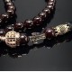 Rosary made of natural stone Pomegranate