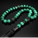 Rosary Crown made of natural stone Malachite