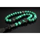 Rosary Crown made of natural stone Malachite