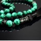 Rosary Crown made of natural stone Malachite