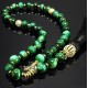 Rosary made of natural stone green tiger's eye