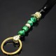 Брелок четки тигровый глаз зеленый