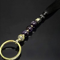 Брелок четки аметист