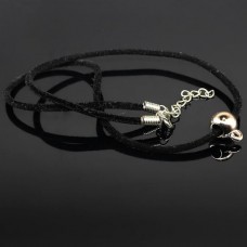 Suede neck cord base