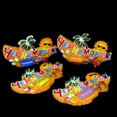 Fridge magnet Chernomorsk beach
