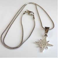 Кулон на цепочке Путеводная звезда