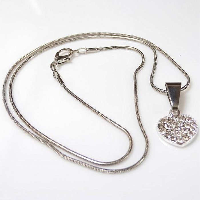 Кулон на ланцюжку Серце