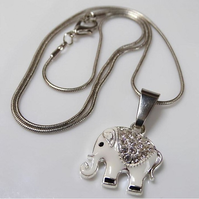 Кулон на ланцюжку Слонік