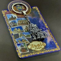 Souvenir keychain Lviv