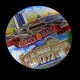 Round refrigerator magnet ODESSA Marine Station Opera House