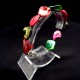 Bracelet shell made of natural mother-of-pearl of different colors on a fishing line with a lock. Size: length-19cm+3