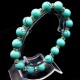 Elastic band bracelet Mallorca natural stone effect *Turquoise*, size: 18cm+