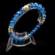 Bracelet on a rubber band against the evil eye, size 19 cm+