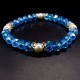 Bracelet on a rubber band against the evil eye, size 19 cm+