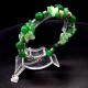 Bracelet Cluster of natural stone *Jade* beads diameter: 10mm, girth: 20cm+