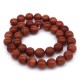 Natural stone beads *Aventurine golden sand* smooth ball, diameter 10mm, length 38cm