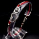 Bracelet Red thread Amulet 17-18 cm + 4 cm extension. Zinc alloy & Textile