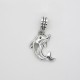 Metal bead charm "Dolphin"