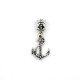 Metal bead charm "Anchor"